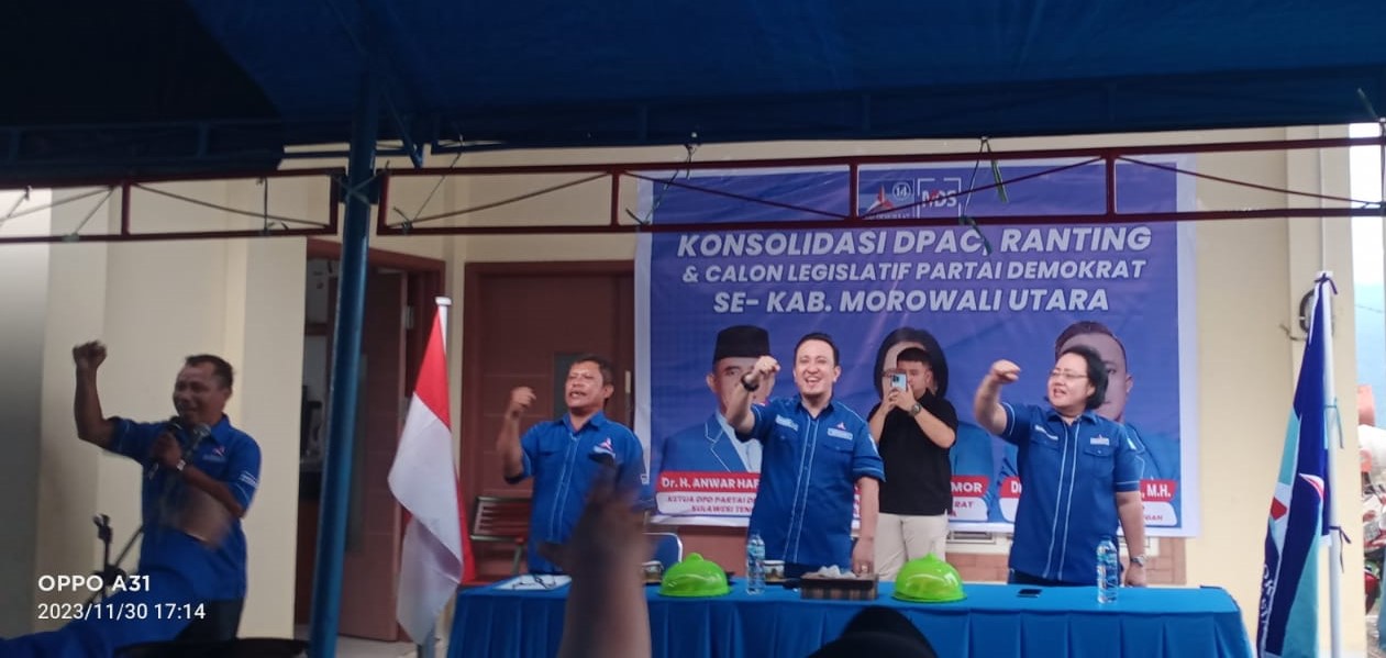 Konsolidasi Partai Demokrat Morowali Utara