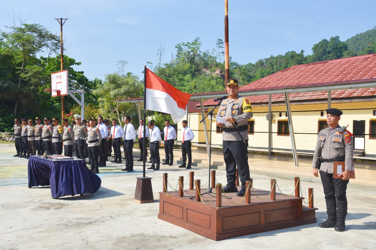 Sertijab PJU Polres Morut