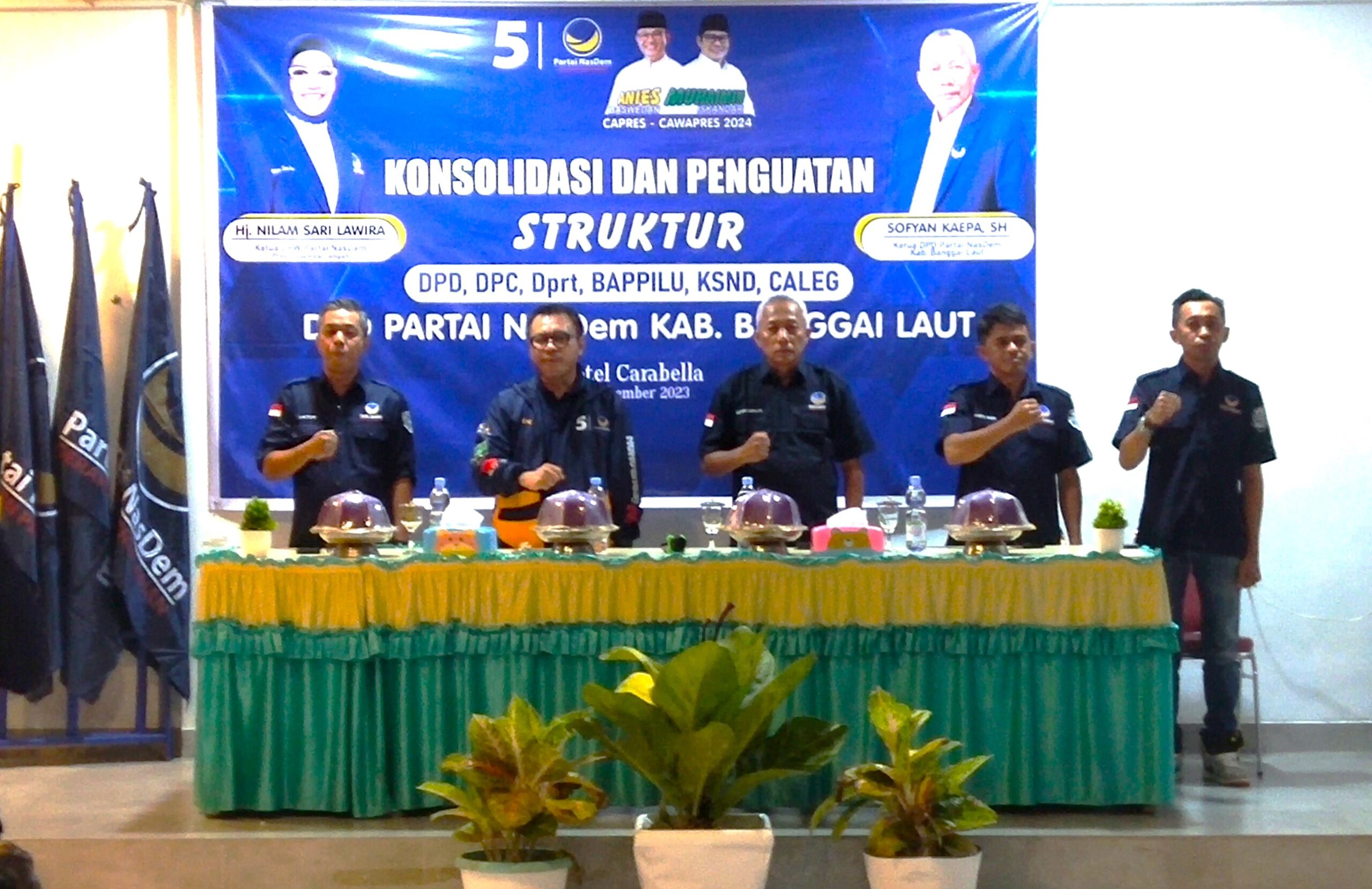 Konsolidasi dan Penguatan Struktur partai Nasdem Balut